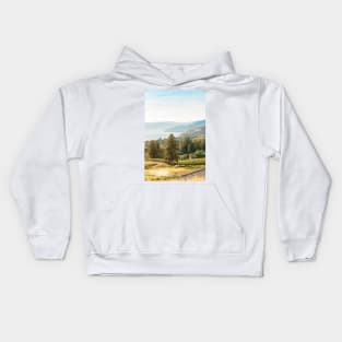 Summertime in Naramata, Okanagan Valley, BC, Canada Kids Hoodie